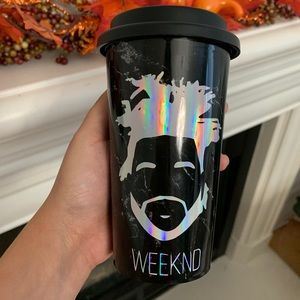 The Weeknd coffee cup